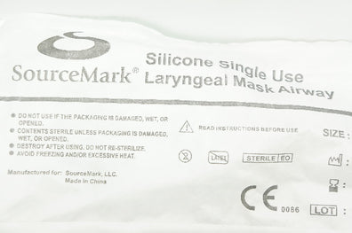SourceMark M0332 Silicone Laryngeal Mask Airway Size 5.0 (x)